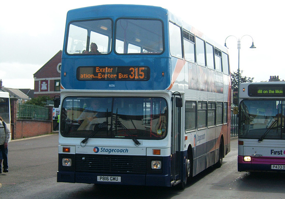 Route 315, Stagecoach Devon 16016, P816GMU, Barnstaple