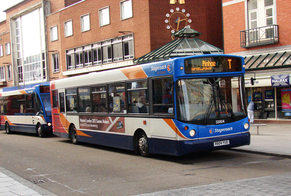 Route T, Stagecoach Devon 33804, R804YUD, Exeter