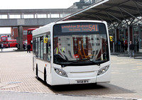 Route 541, Trustybus, BX58BFA, Harlow Bus Station
