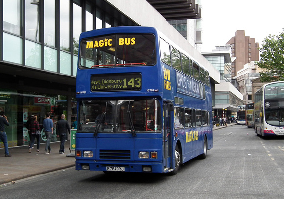 Route 143, Magic Bus 16761, R761DRJ, Manchester