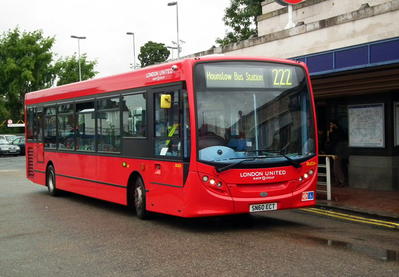 Route 222, London United RATP, DLE24, SN60ECT, Hounslow West