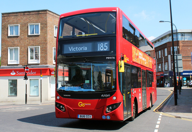 London Bus Routes | Route 185: Lewisham Station - Victoria | Route 185 ...