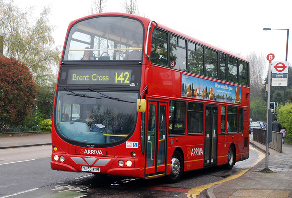 Route 142, Arriva The Shires 6031, YJ55WOH, Stanmore