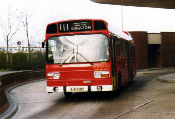 Route 111, London Transport, LS31, KJD531P, Heathrow
