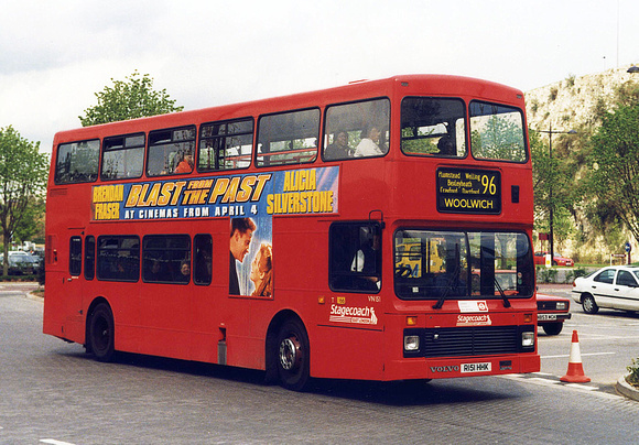 Route 96, Stagecoach London, VN151, R151HHK, Bluewater