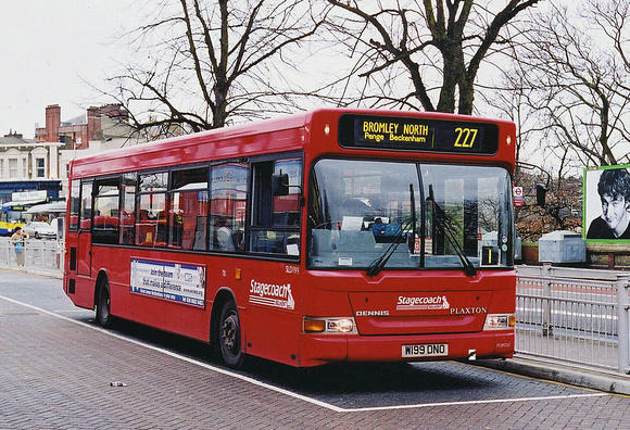Route 227, Stagecoach London, SLD199, W199DNO, Crystal Palace