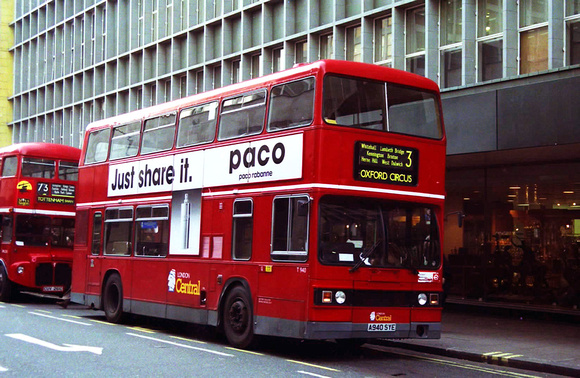 Route 3, London Central, T940, A940SYE, Oxford Circus