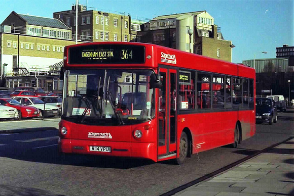 Route 364, Stagecoach London, SLD114, R114VPU
