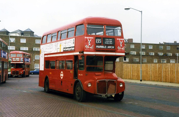 Route 135, London Transport, RML2731, SMK731F, Archway
