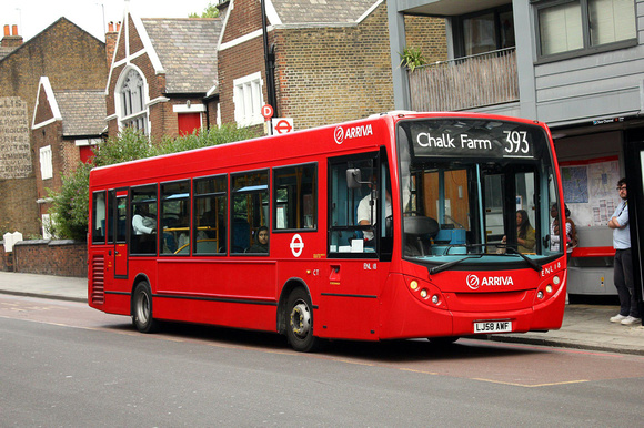 Route 393, Arriva London, ENL18, LJ58AWF, Stoke Newington