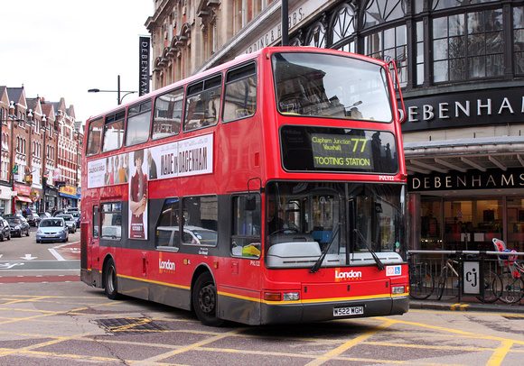 Route 77, London General, PVL122, W522WGH, Clapham Junction