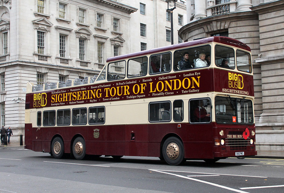 Big Bus Tours, HD42, G42FWC, Whitehall