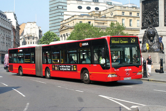 Route 29, Arriva London, MA156, BX55FXW, Trafalgar Square