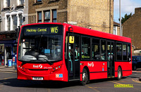 Route W15, First London, DML44174, YX11AFU, Leyton