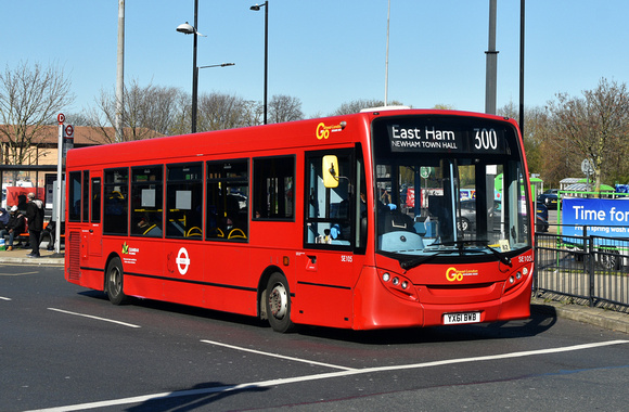 Route 300, Go Ahead London, SE105, YX61BWB, Beckton