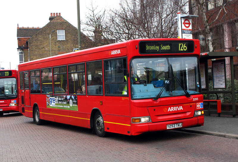 London Bus Routes | Route 126: Bromley Town Centre - Eltham, High ...