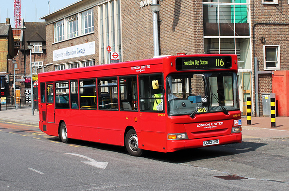 Route 116, London United RATP, DPS674, LG02FHD, Hounslow