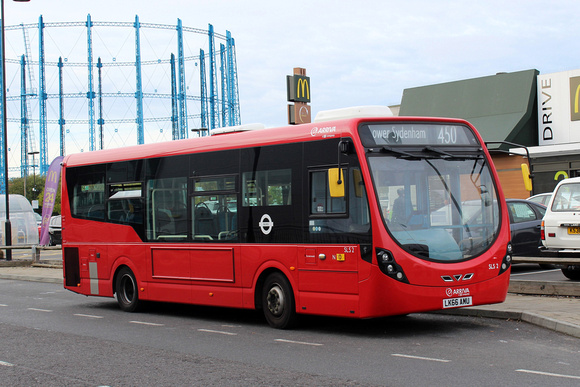 Route 450, Arriva London, SLS2, LK66AMU, Sydenham