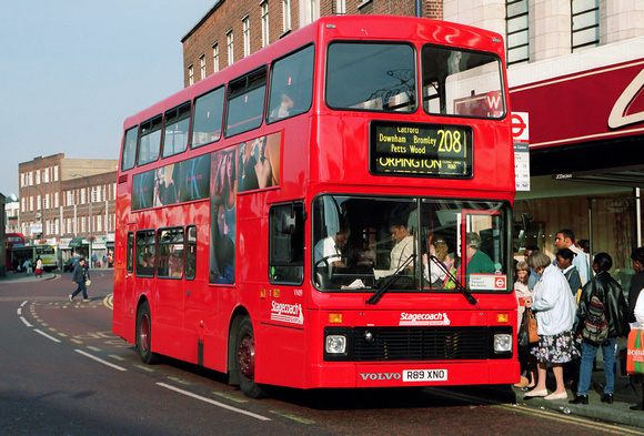 Route 208, Stagecoach Selkent, VN89, R89XNO, Lewisham
