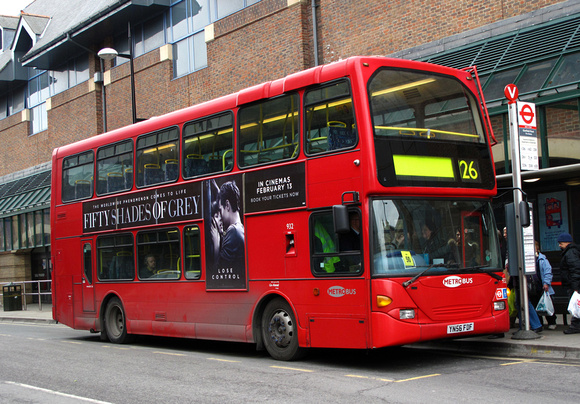 Route 126, Metrobus 932, YN56FDF, Bromley