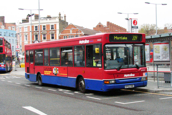 Route 209, Metroline, DP1032, KP02PWN, Hammersmith