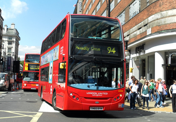Route 94, London United RATP, ADH16, SN60BYM, Oxford Street