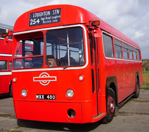 London Transport, RF503, MXX480