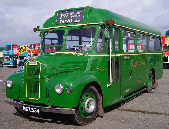 London Transport, GS34, MXX334