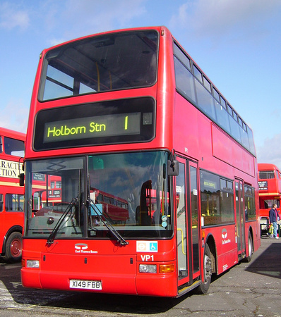 East Thames Buses, VP1, X149FBB