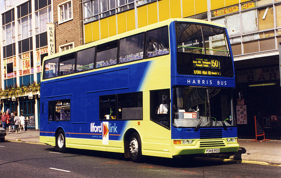 Route 150, Harris Bus, P349ROO, Ilford