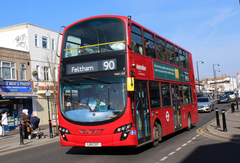 London Bus Routes | Route 90: Feltham - Northolt