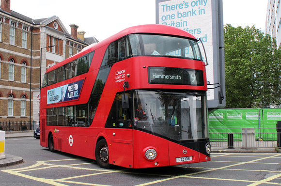 Route 9, London United, LT81, LTZ1081, Hammersmith