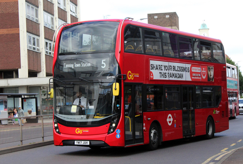 London Bus Routes Route 5 Canning Town Romford Market Route 5