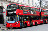 Route 22, Go Ahead London, WHV123, BV66VJO, Oxford Circus