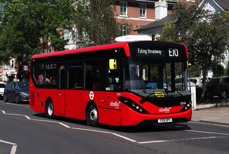 London Bus Routes | Route E10: Ealing Broadway - Northolt, Islip Manor