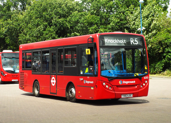 Route R5, Stagecoach London 36582, YX63LGC, Orpington