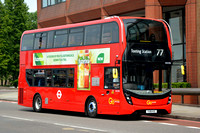 Route 77, Go Ahead London, EH290, YX18KXC, Albert Embankment
