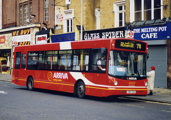 Route 78, Arriva London, ADL981, S181JUA, Peckham Rye