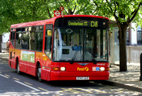 Route D8, First London, DM41747, X747JLO, Canary Wharf