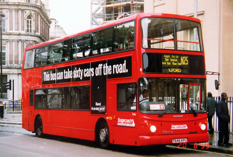 London Bus Routes | Route N25: Ilford - Oxford Circus