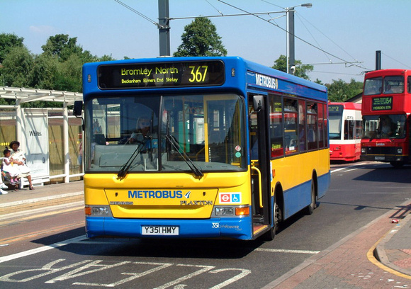 Route 367, Metrobus 351, Y351HMY, Croydon