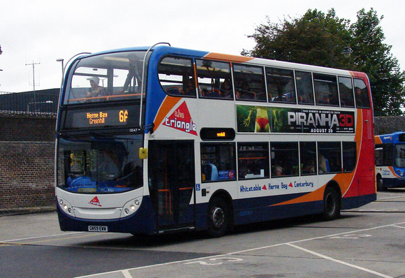 Route 6A, Stagecoach East Kent 15547, GN59EWW, Canterbury