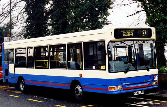 Route 127, Sovereign 540, V540JBH, Purley