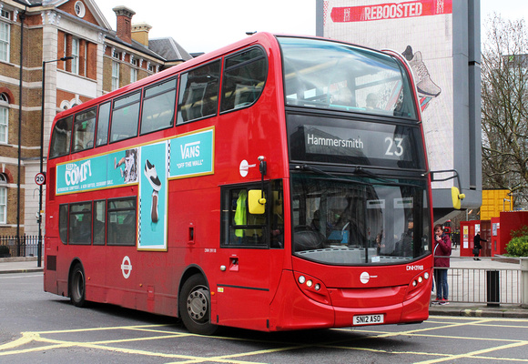Route 23, Tower Transit, DNH39118, SN12ASO, Hammersmith