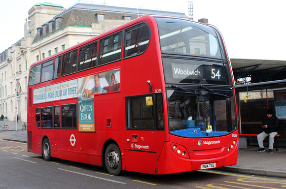 Route 54, Stagecoach London 12286, SN14TXE, Woolwich