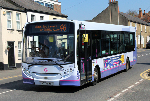 Route 46, First Essex 44542, YX13AHV, Ongar