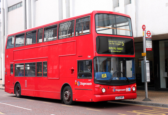Route 5, Stagecoach London 17861, LX03NFF, Romford