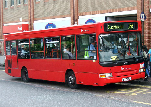 Route 386, Selkent ELBG 34152, V152MVX, Woolwich