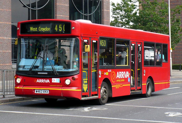 Route 450, Arriva London, ADL63, W463XKX, Croydon