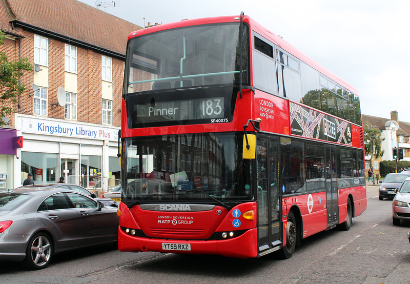 London Bus Routes Route 183 Golders Green Pinner